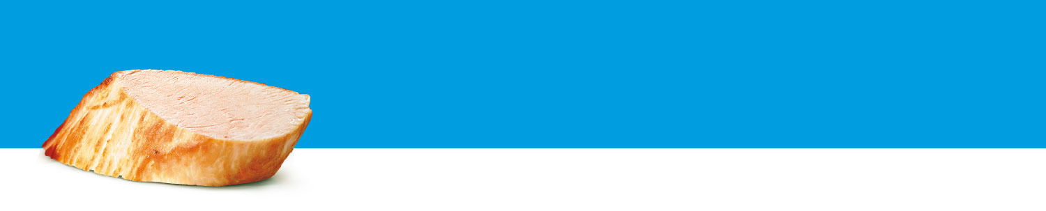 A cylindrical object with a textured surface and a pink interior is presented against a blue background.